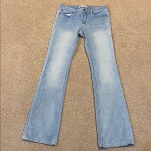 Low Rise Flare Jeans